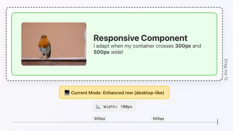 Quick Note on CSS Container Queries