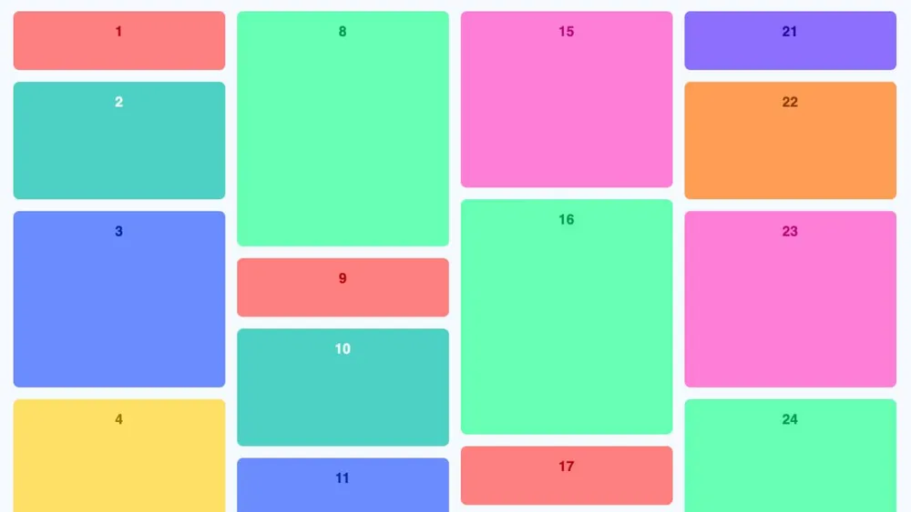 Building a Playful Pinterest-Style Grid with Pure CSS