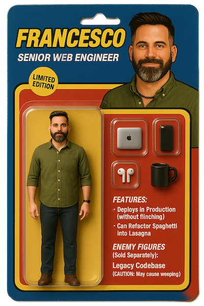 Francesco's action figure